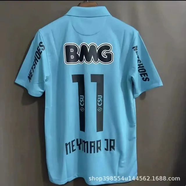 Santos FC Neymar Jr Jersey BMG Sponsor