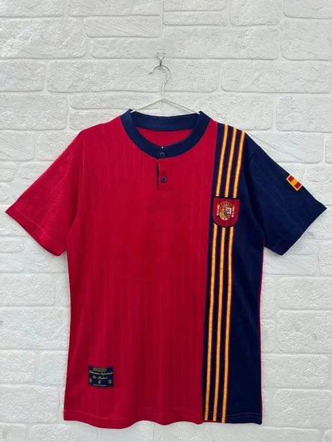 Adidas Spain National Team Jersey 1994 World Cup Home