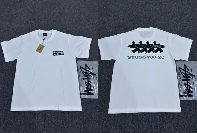 Stüssy × Corteiz Graphic Tee STUSSY CDG 80-20