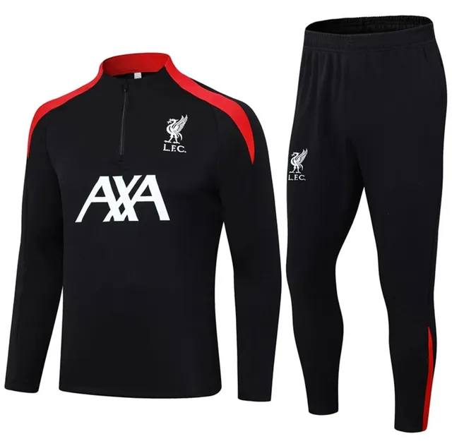Liverpool Training Set AXA Sponsorship