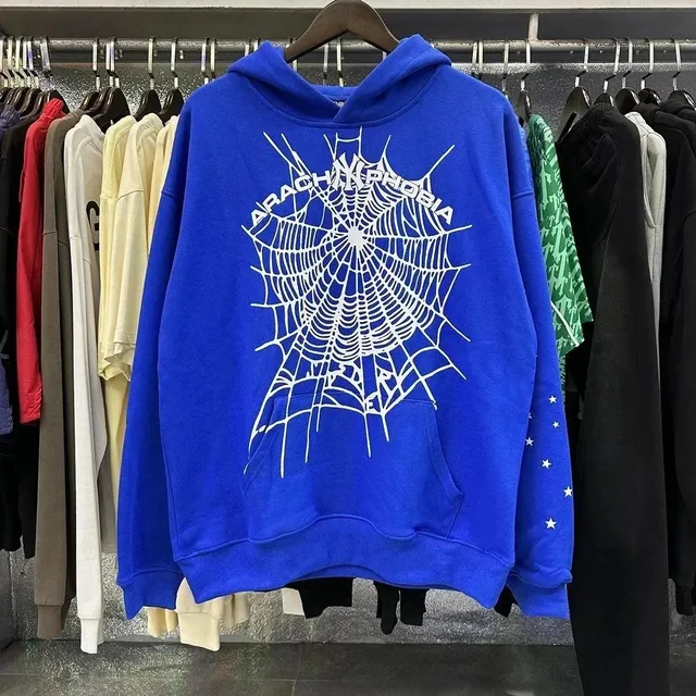 Spiderweb Hoodie Arachnophobia Logo