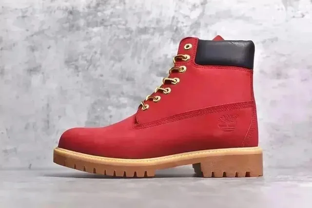 Timberland Classic 6-Inch Boot Red Suede