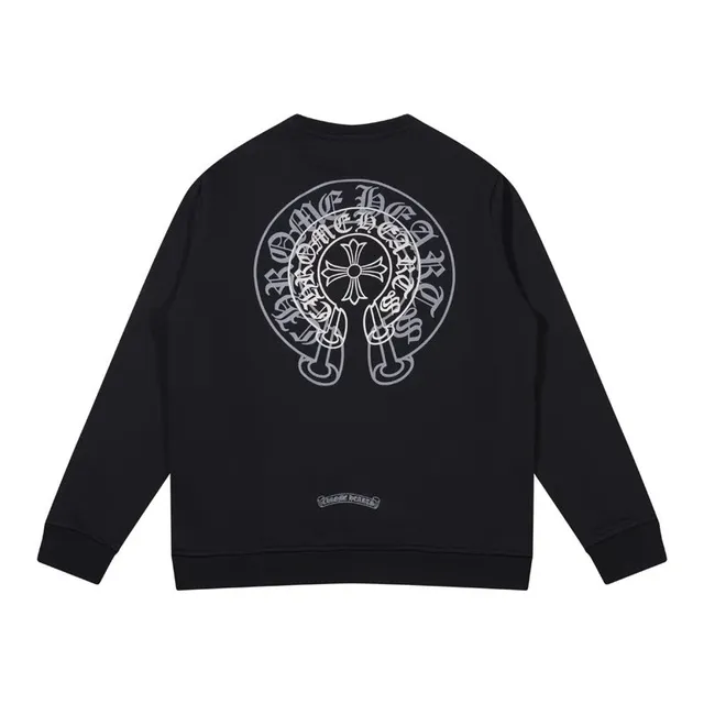 Chrome Hearts Crewneck Sweatshirt Cross Logo Print