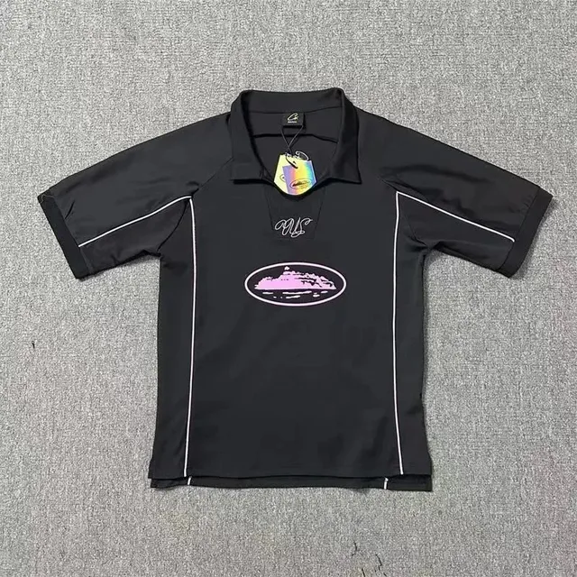 Gallery Dept. Polo Shirt Pink Island Graphic