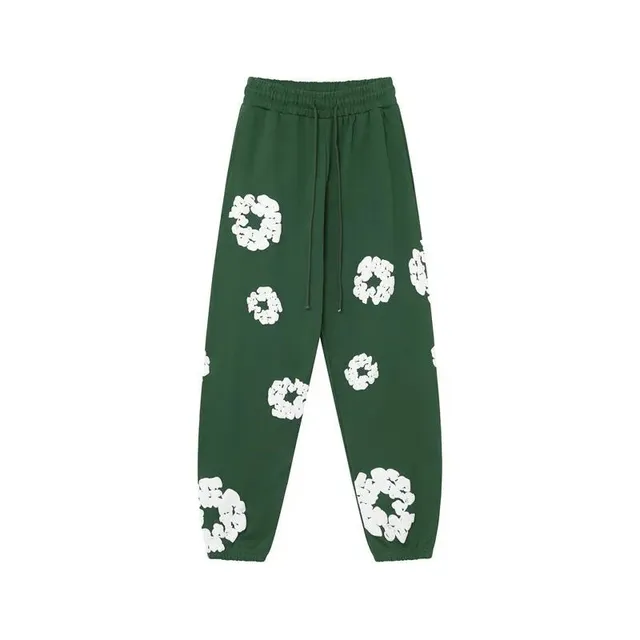 Printed Joggers Floral Print