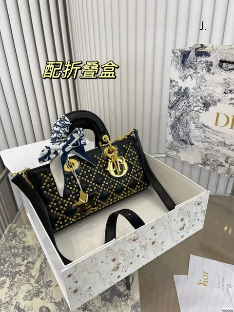 Lady Dior Studded Star