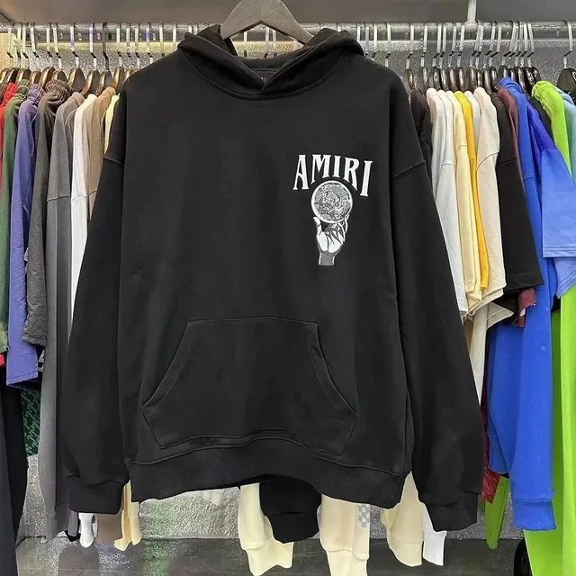 Amiri Hoodie Moon Graphic