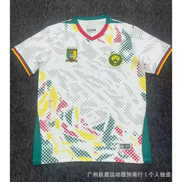 Cameroon National Team Jersey 2022 World Cup Home