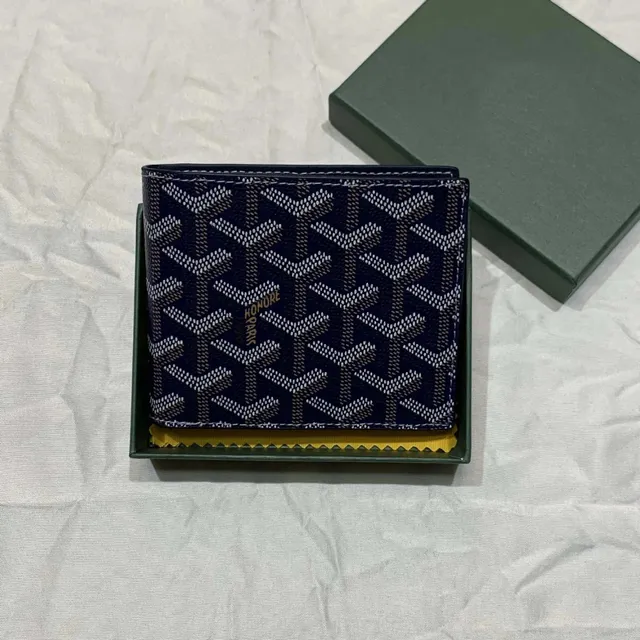Goyard Bifold Wallet Goyardine Canvas