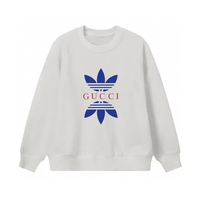 Gucci Crewneck Sweatshirt Adidas Trefoil Logo
