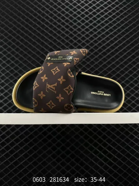 Louis Vuitton Slide Sandal Monogram Canvas