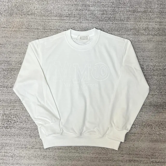 Maison Margiela Crewneck Sweatshirt MM10 Logo