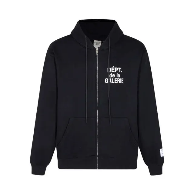 Gallery Dept. Zip-Up Hoodie DEPT. de la GALERIE Print