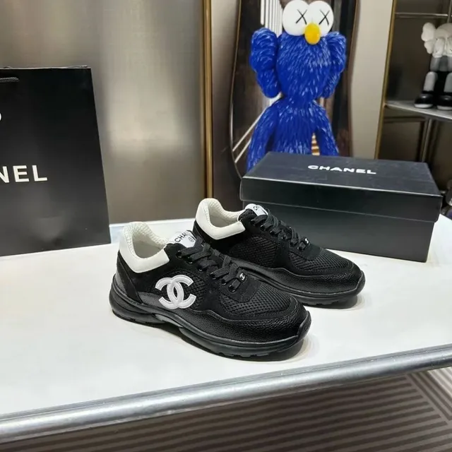 Chanel Sneaker CC Logo Mesh