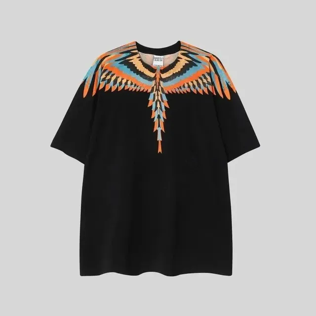 Marcelo Burlon Wings T-Shirt Multicolor Wings Print