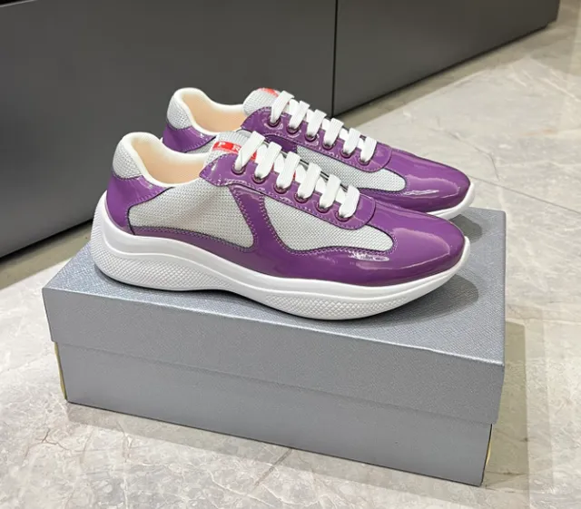 Prada sneakers Violet Patent