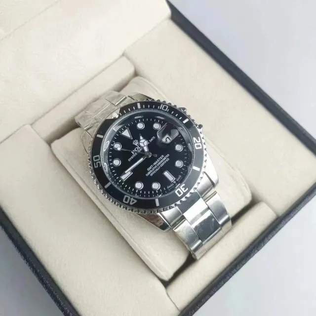 Rolex Submariner Date Black Dial with Black Bezel