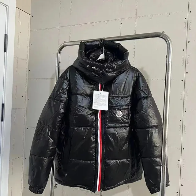 Moncler Puffer Jacket Classic Logo Stripe