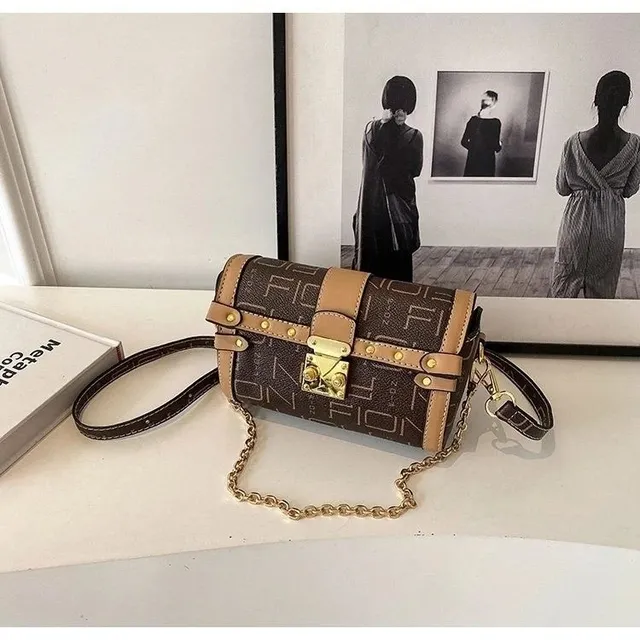 Fendi Baguette Monogram Canvas