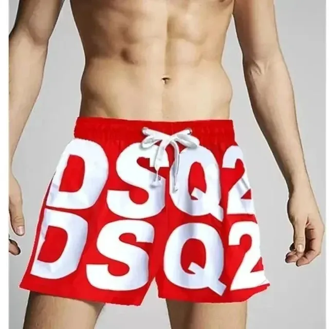 Dsquared2 Logo Shorts Oversized DSQ2 Print