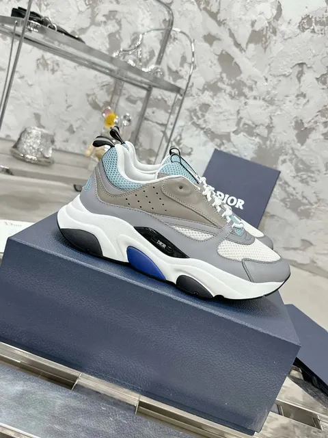 Dior B22 Grey Blue Mesh