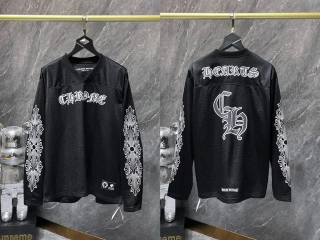 Mesh Jersey Chrome Hearts Logo