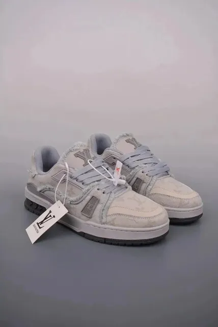 Louis Vuitton LV Trainer Monogram Denim