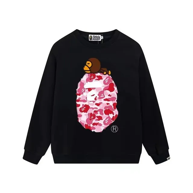 BAPE Shark Hoodie Pink Camo Ape Head