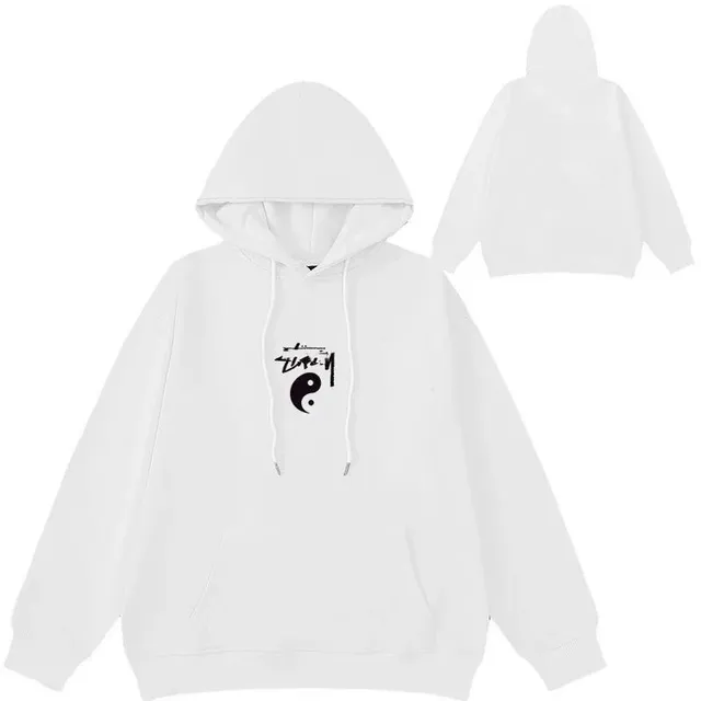 Stüssy Hooded Sweatshirt Yin Yang Logo