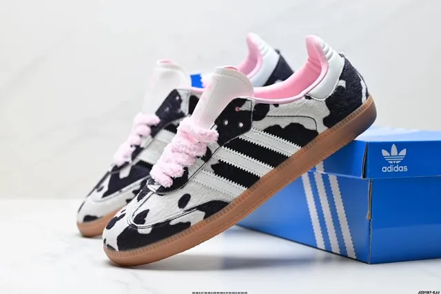 Adidas Samba Cow Print