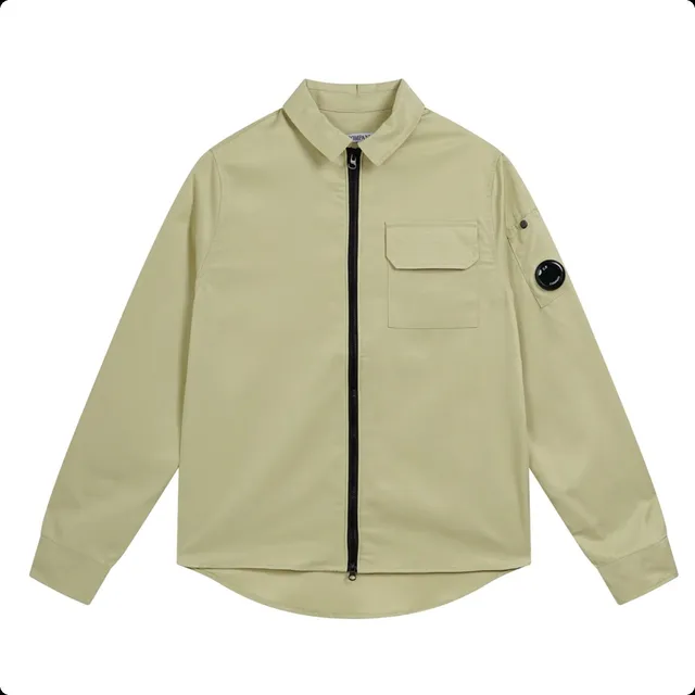 C.P. Company Goggle Jacket Olive Beige