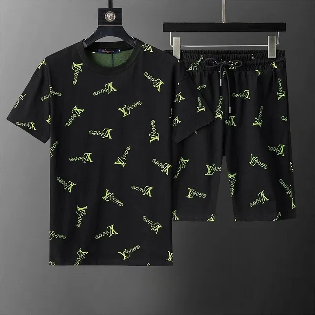 Louis Vuitton Logo Print Set