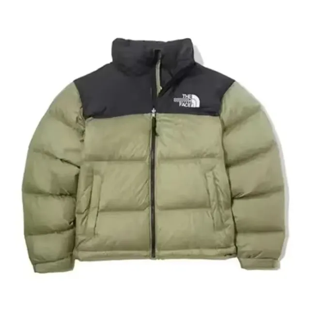The North Face Nuptse Jacket Olive Green/Black