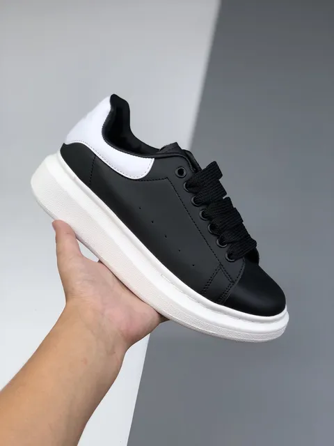 Alexander McQueen Oversized Sneaker Black and White