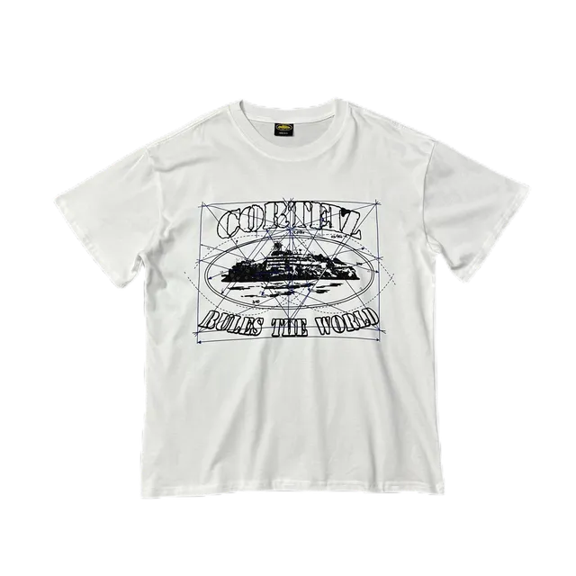 Corteiz T-Shirt Cortiez Rules The World Graphic