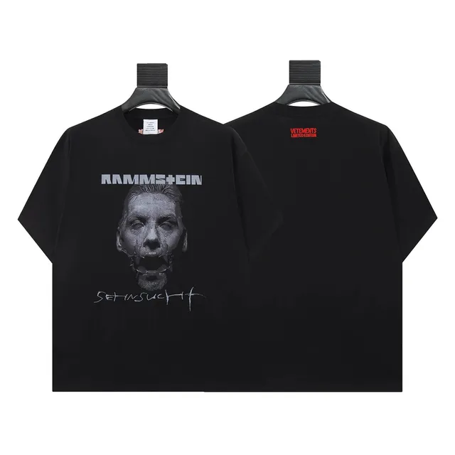 Vetements Graphic Tee Rammstein Limited Edition