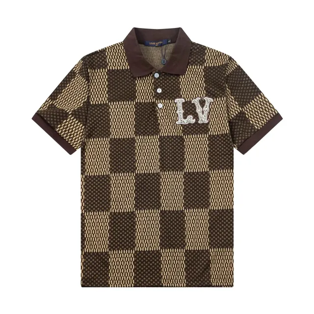 Louis Vuitton Polo Shirt Checkerboard Monogram