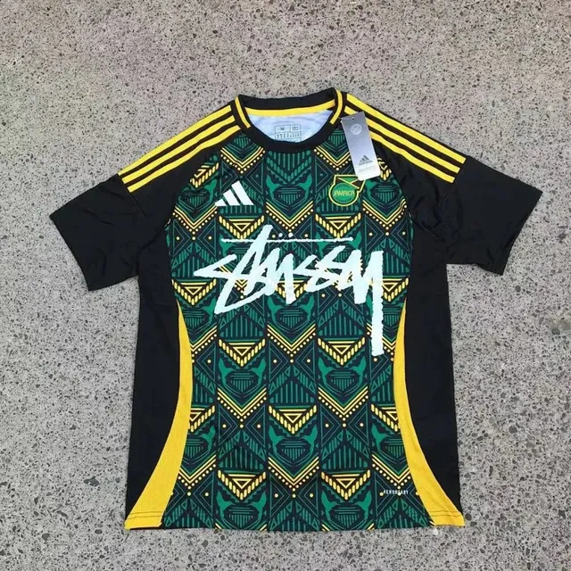 Stüssy x Adidas Jersey Tribal Print