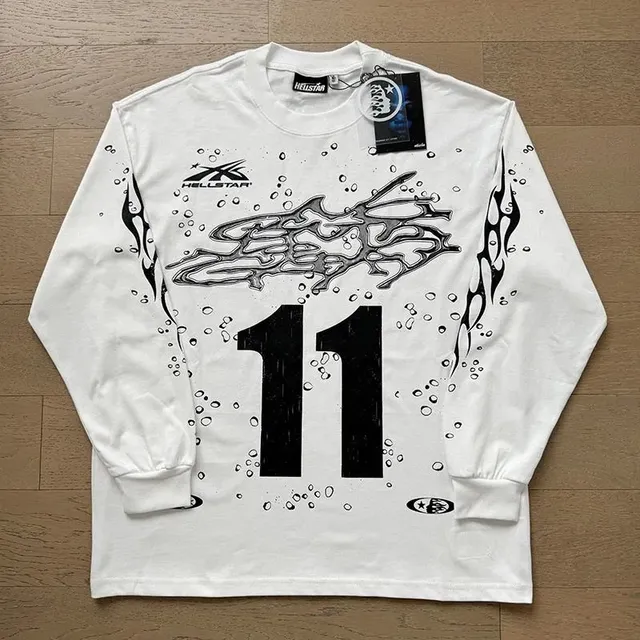 Hellstar Long Sleeve Tee Bubble Print