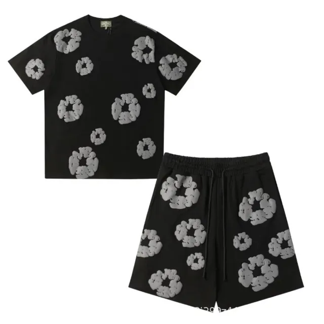 Balenciaga Logo Print Set Scrunched Ring Motif