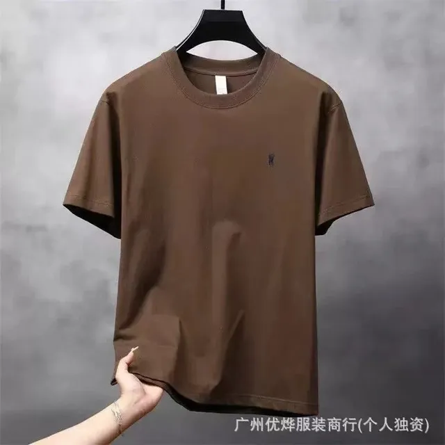 咖啡色+蓝标