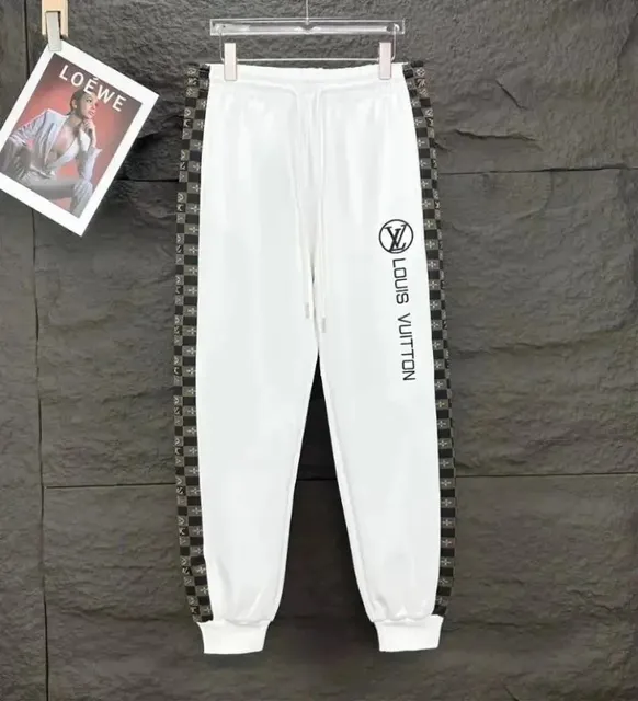 Louis Vuitton Track Pants Monogram Stripe Side