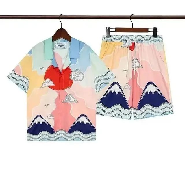 Casablanca Tennis Club Set Mount Fuji Print
