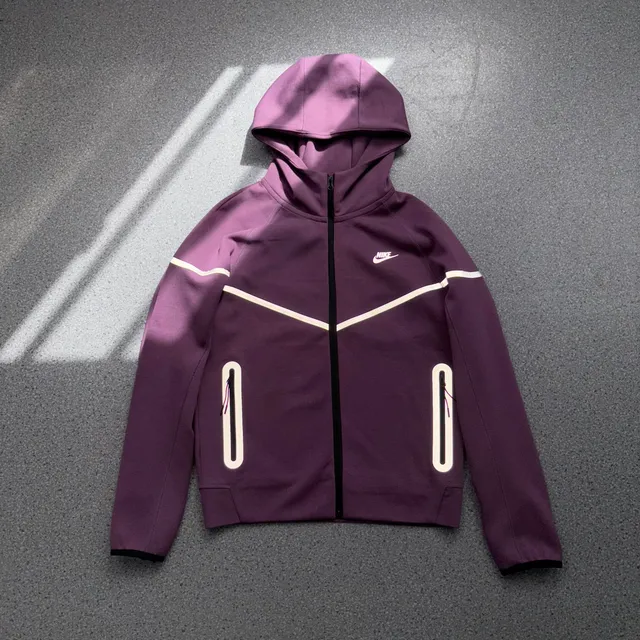 Nike Tech Fleece Hooded Jacket Reflective Stripe