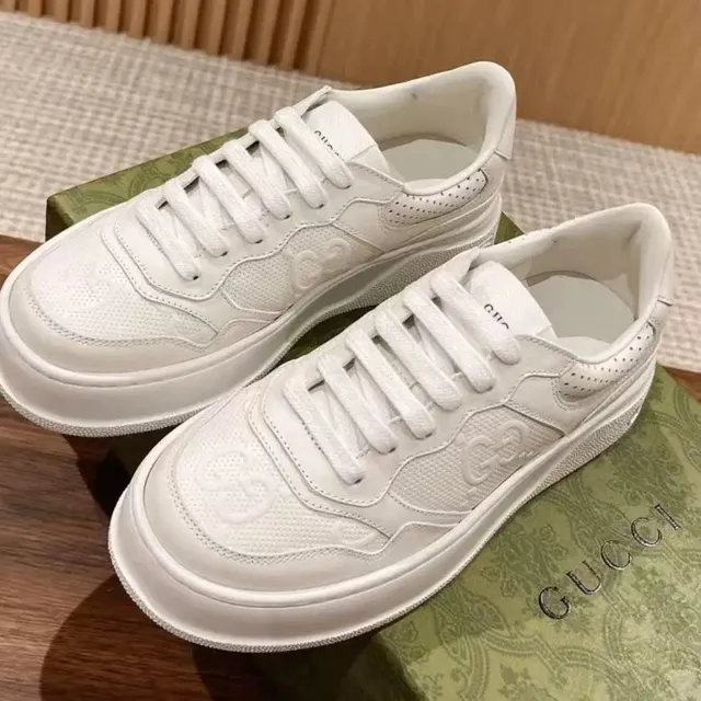 Gucci GG Marmont Sneaker Triple White