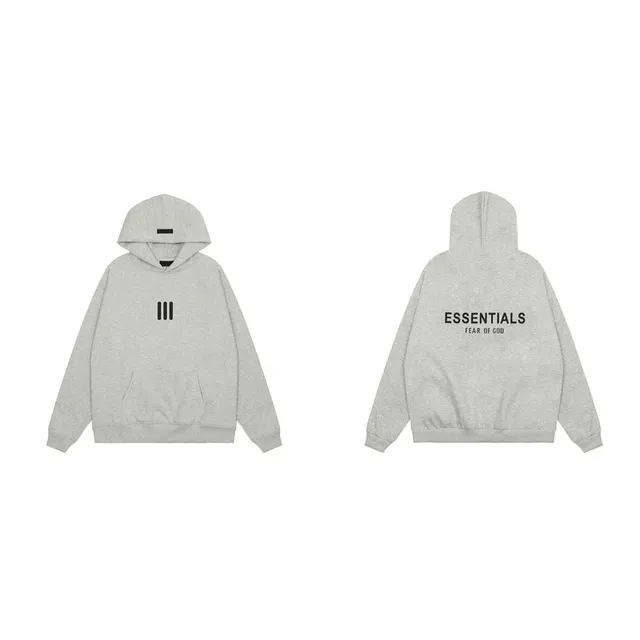 Fear of God Essentials Hooded Sweatshirt Three Bars