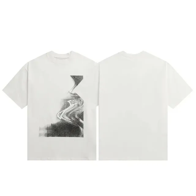 Maison Margiela Graphic T-Shirt Abstract Print