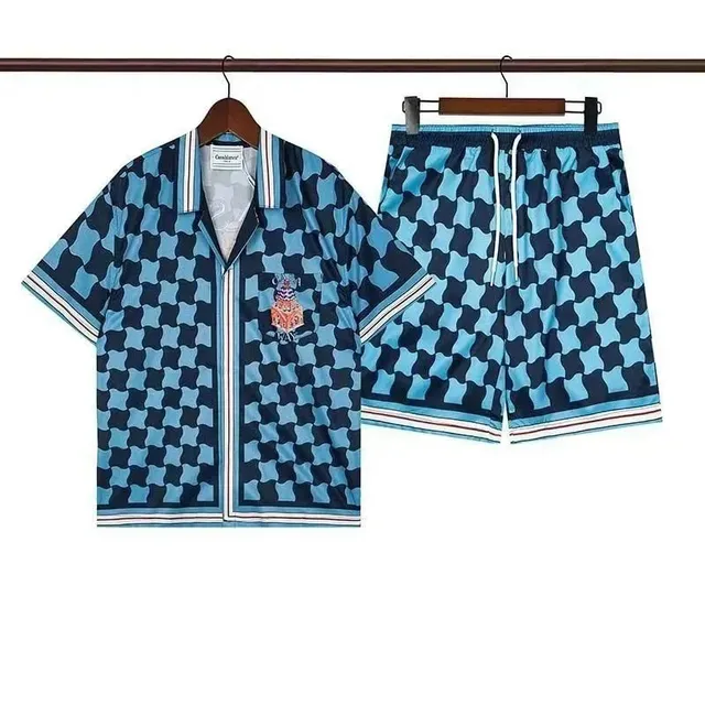 Casablanca Tennis Club Set Houndstooth Print