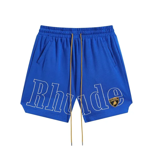 Rhude Logo Shorts Lamborghini Collab