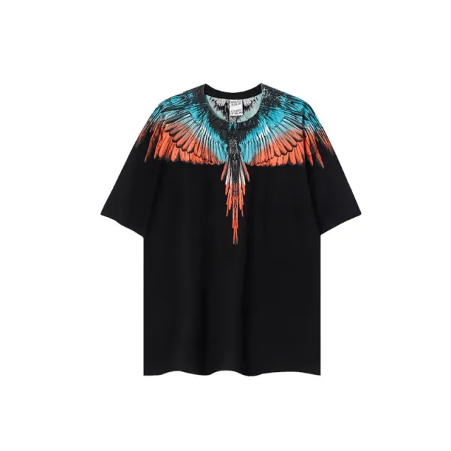 D48 green orange wings black